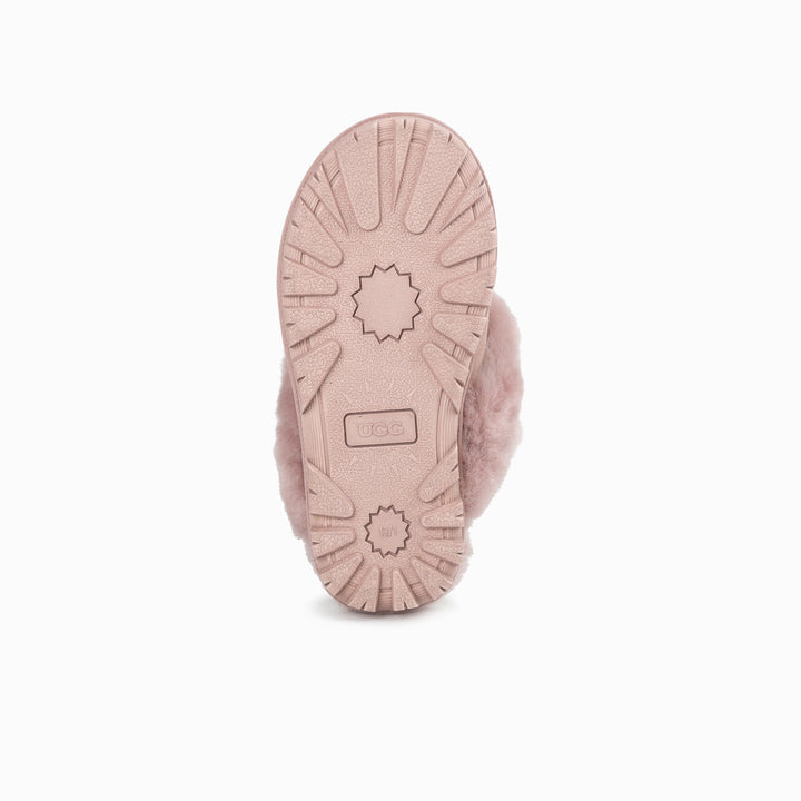 OZWEAR UGG Kids Coquette  Slipper (Elastic Backstrap)( Water Resistant)