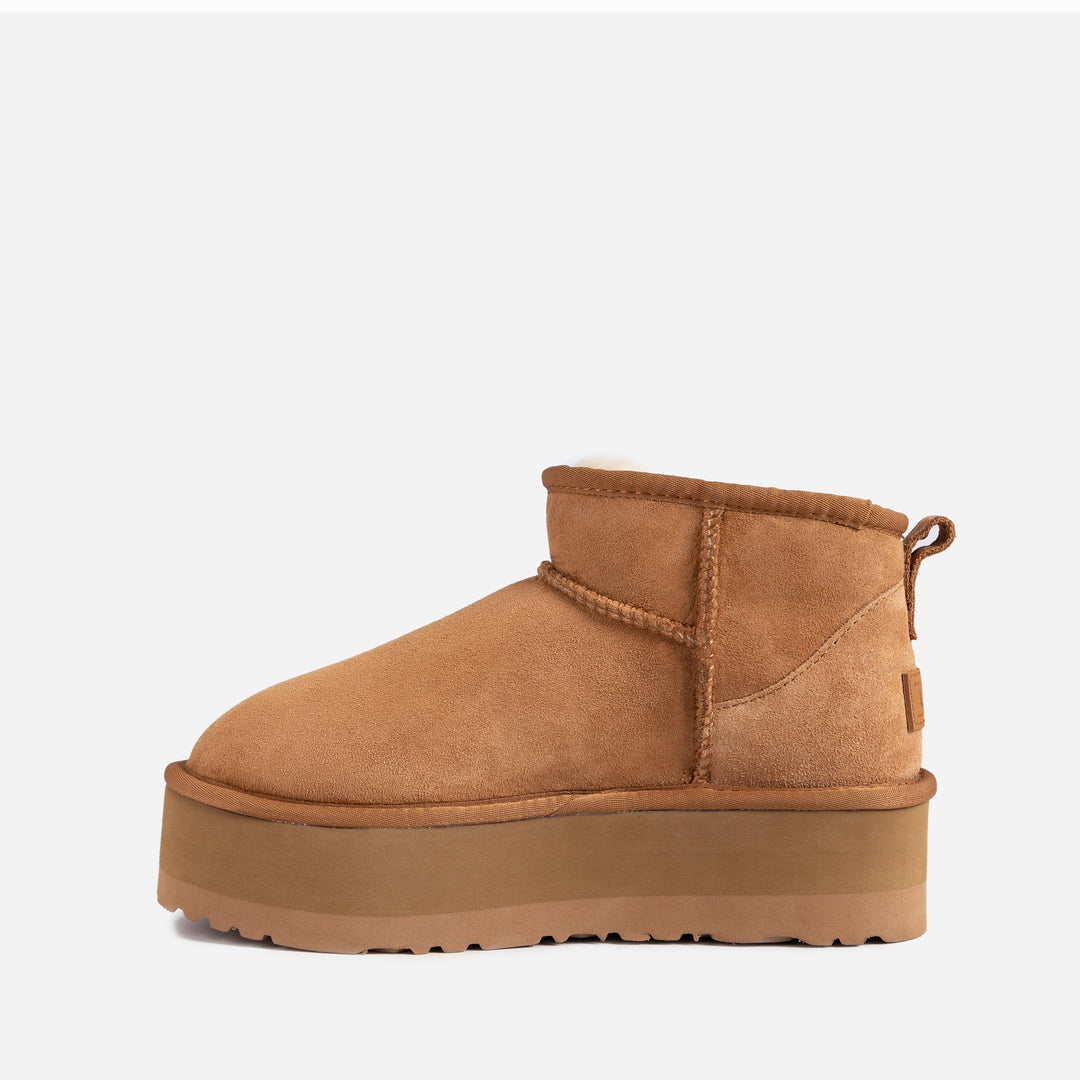 OZWEAR UGG Classic Platform Ultra Mini Boots (5cm)
