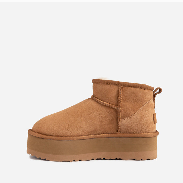 OZWEAR UGG Classic Platform Ultra Mini Boots (5cm)