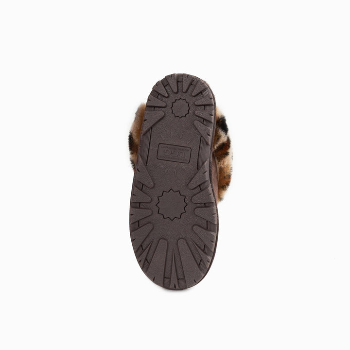 OZWEAR UGG Coquette Slipper (Leopard Print)(Water Resistant)