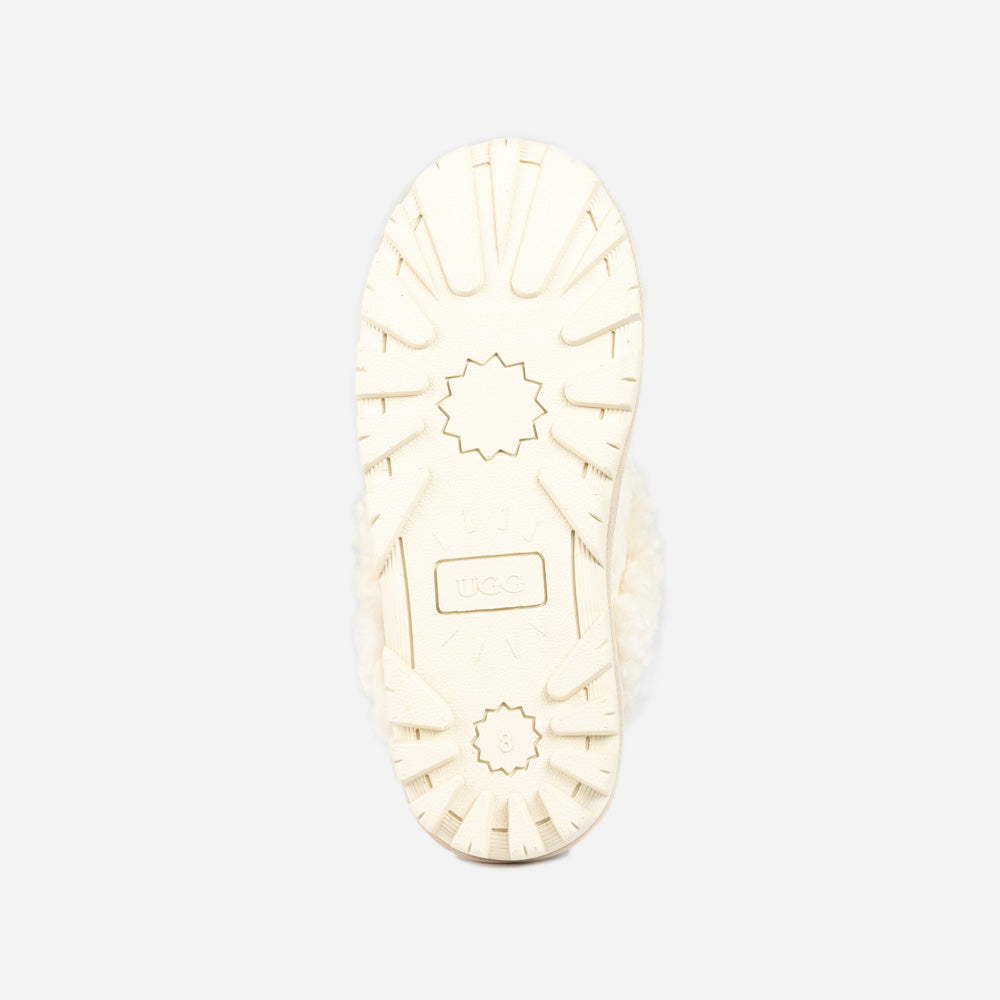 OZWEAR UGG Coquette Curly Slipper (Elastic Backstrap)