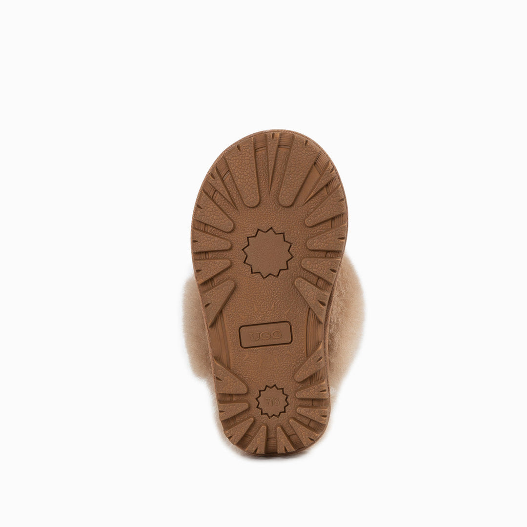 OZWEAR UGG Kids Coquette  Slipper (Elastic Backstrap)( Water Resistant)
