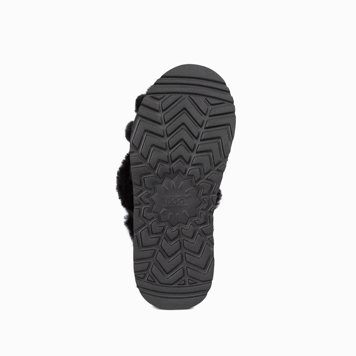 OZWEAR UGG  Adele Platform Slipper(Elastic Backstrap) (Water Resistant)