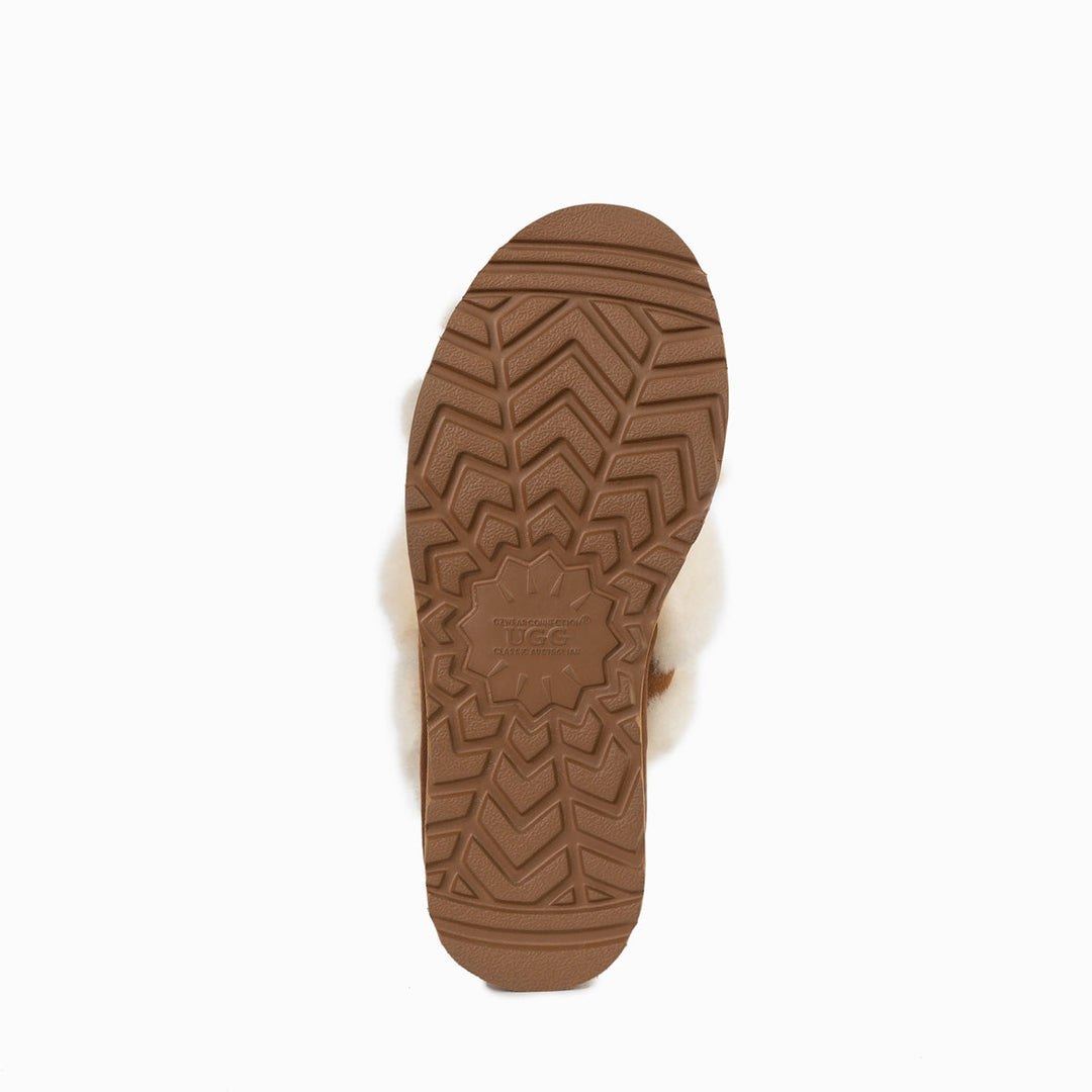 OZWEAR UGG  Adele Platform Slipper(Elastic Backstrap) (Water Resistant)