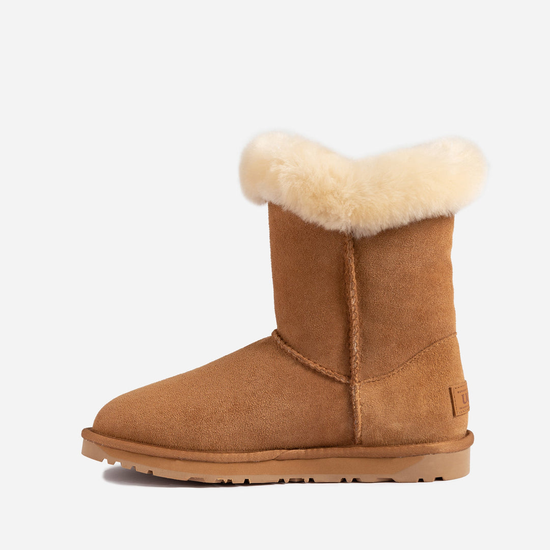 OZWEAR UGG Horns Button Boots