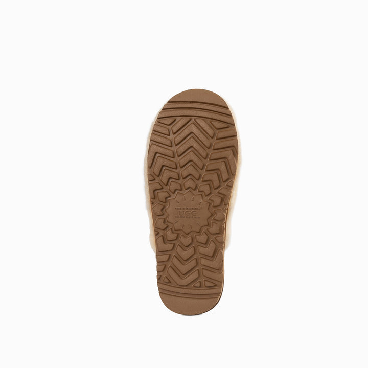 OZWEAR UGG Autumn Fluff Slide Elastic Backstrap