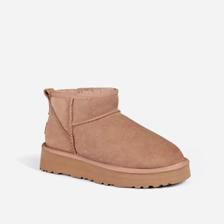 OZWEAR UGG Classic Platform Ultra Mini Boots (Water Resistant)