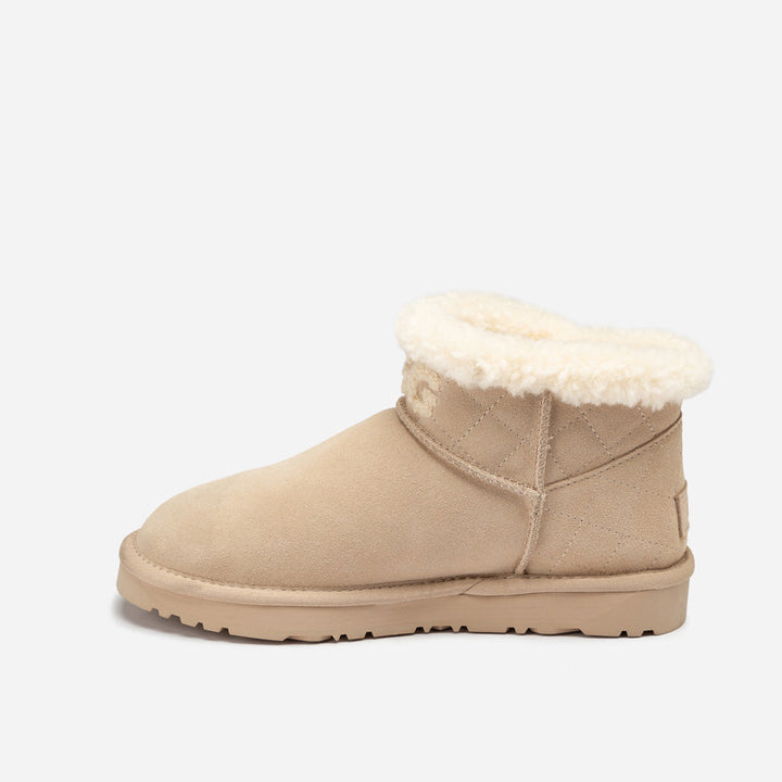 OZWEAR UGG Bondi Matelassé Shearling Ultra Mini Boot