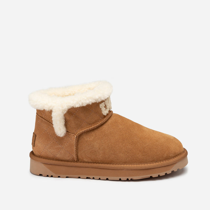 OZWEAR UGG Bondi Matelassé Shearling Ultra Mini Boot