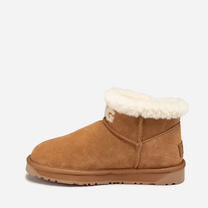 OZWEAR UGG Bondi Matelassé Shearling Ultra Mini Boot