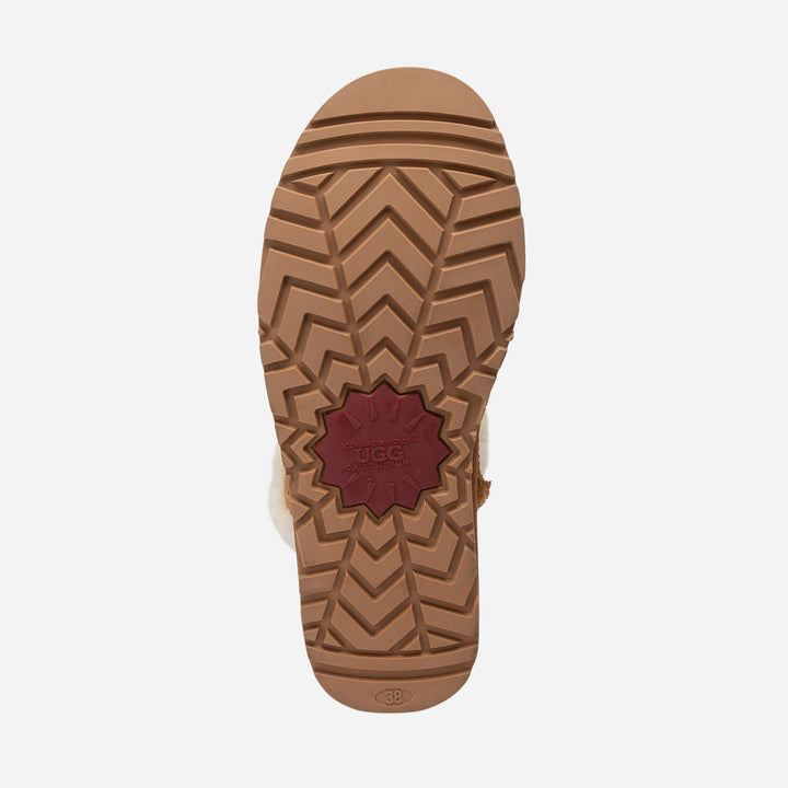 OZWEAR UGG Bondi Matelassé Shearling Ultra Mini Boot