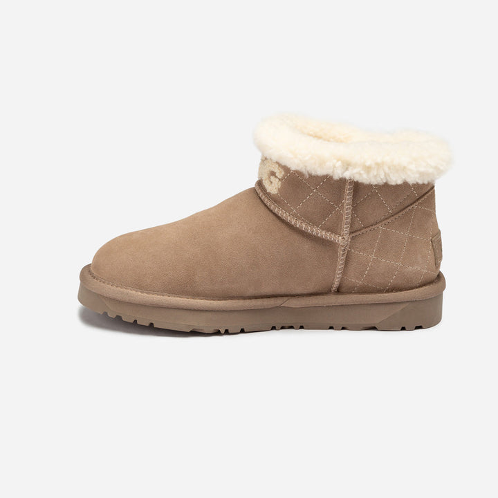 OZWEAR UGG Bondi Matelassé Shearling Ultra Mini Boot