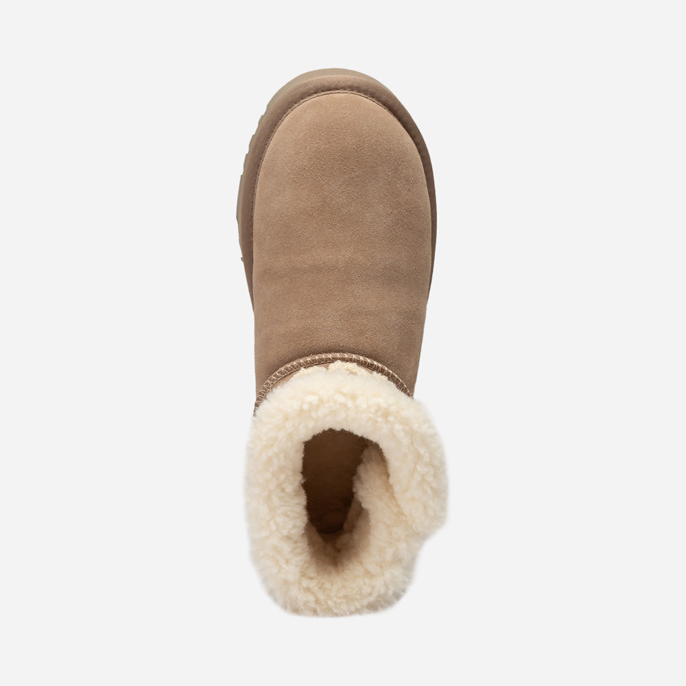 OZWEAR UGG Bondi Matelassé Shearling Ultra Mini Boot