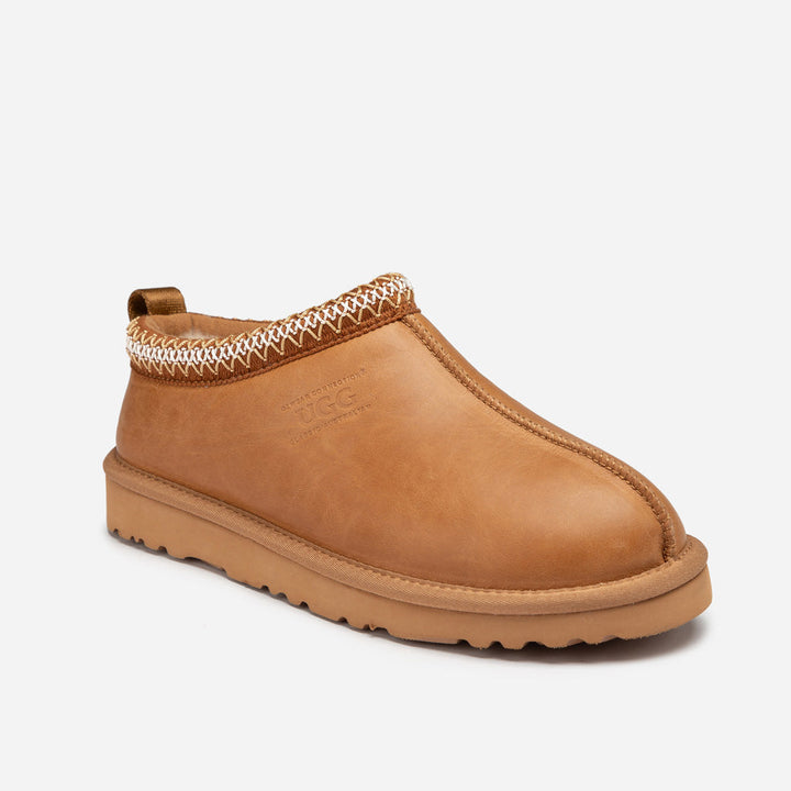 OZWEAR UGG Sydney Oiled Leather Slipper (Water Resistant)