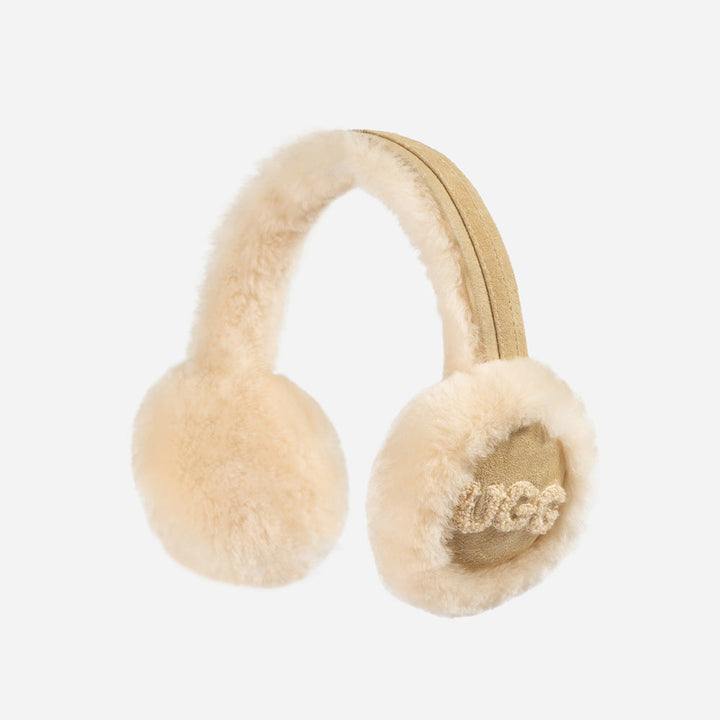 OZWEAR UGG Sheepskin With Logo Earmuff