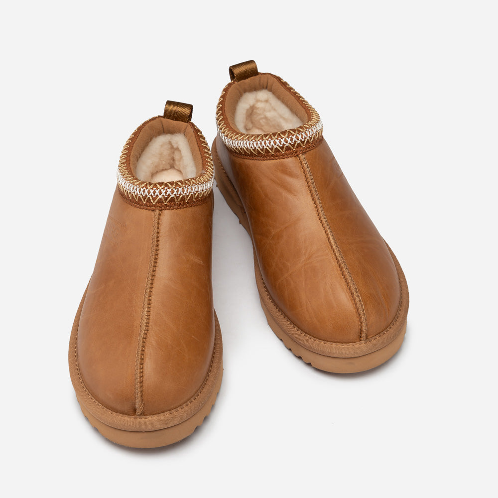 OZWEAR UGG Sydney Oiled Leather Slipper (Water Resistant)