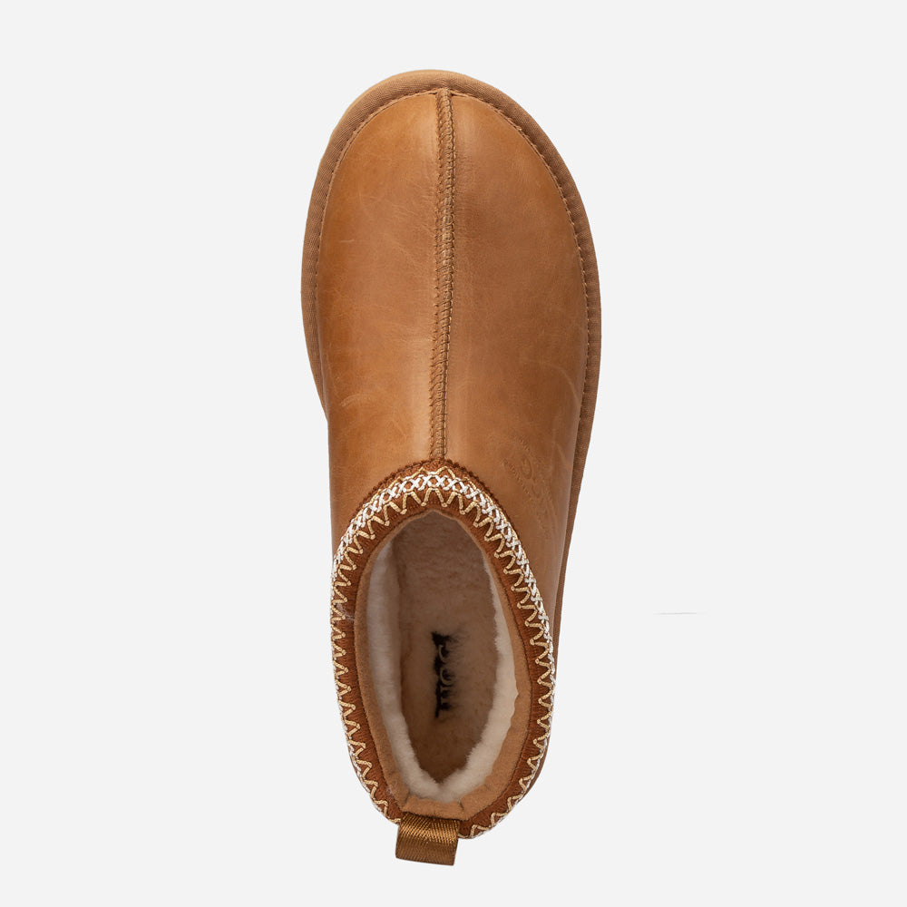 OZWEAR UGG Sydney Oiled Leather Slipper (Water Resistant)