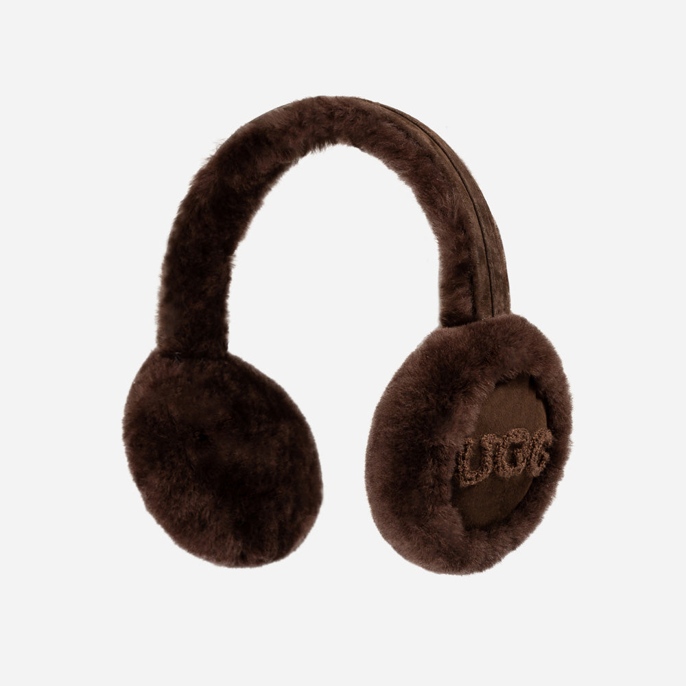 OZWEAR UGG Sheepskin With Logo Earmuff