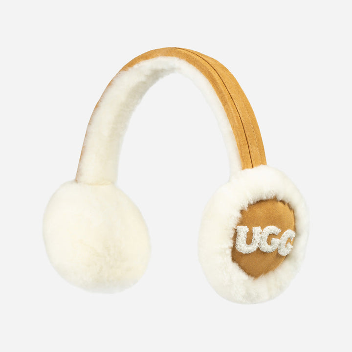 OZWEAR UGG Sheepskin With Logo Earmuff