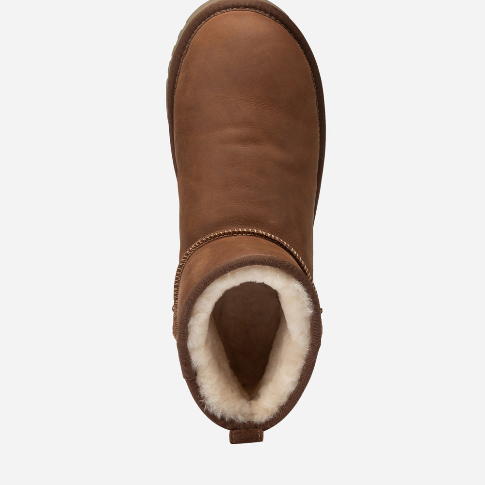 OZWEAR UGG  Men's Classic Ultra Mini Boots (Oiled Leather)