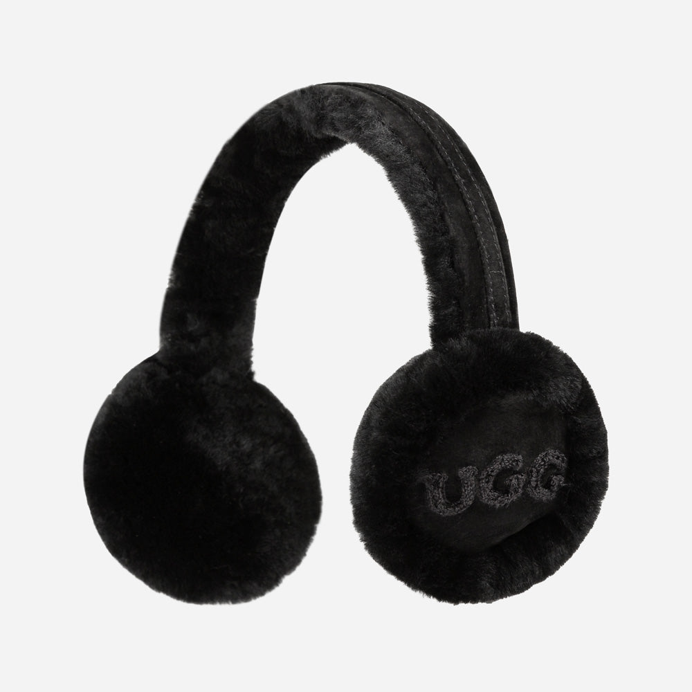 OZWEAR UGG Sheepskin With Logo Earmuff