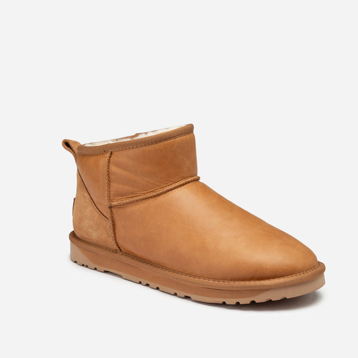 OZWEAR UGG  Men's Classic Ultra Mini Boots (Oiled Leather)