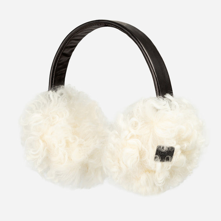 OZWEAR UGG Long Curly Fluffy Sheepskin Earmuff