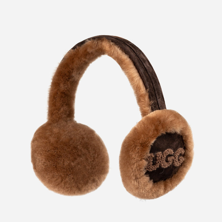 OZWEAR UGG Sheepskin With Logo Earmuff