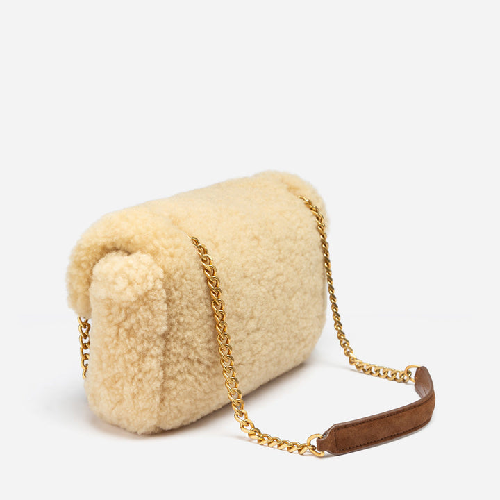 OZWEAR UGG Shearling Lou Puffer Bag