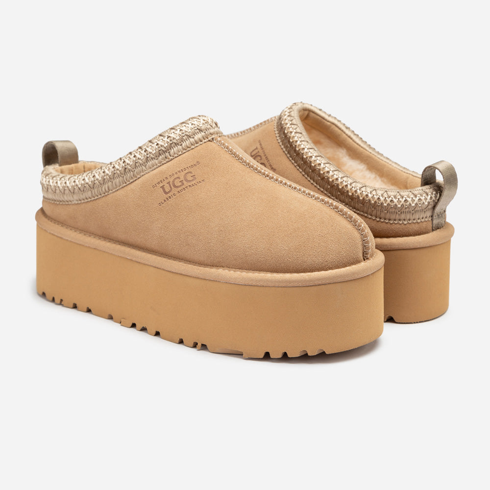 OZWEAR UGG Sydney Super Platform (6cm) Slipper (Water Resistant)