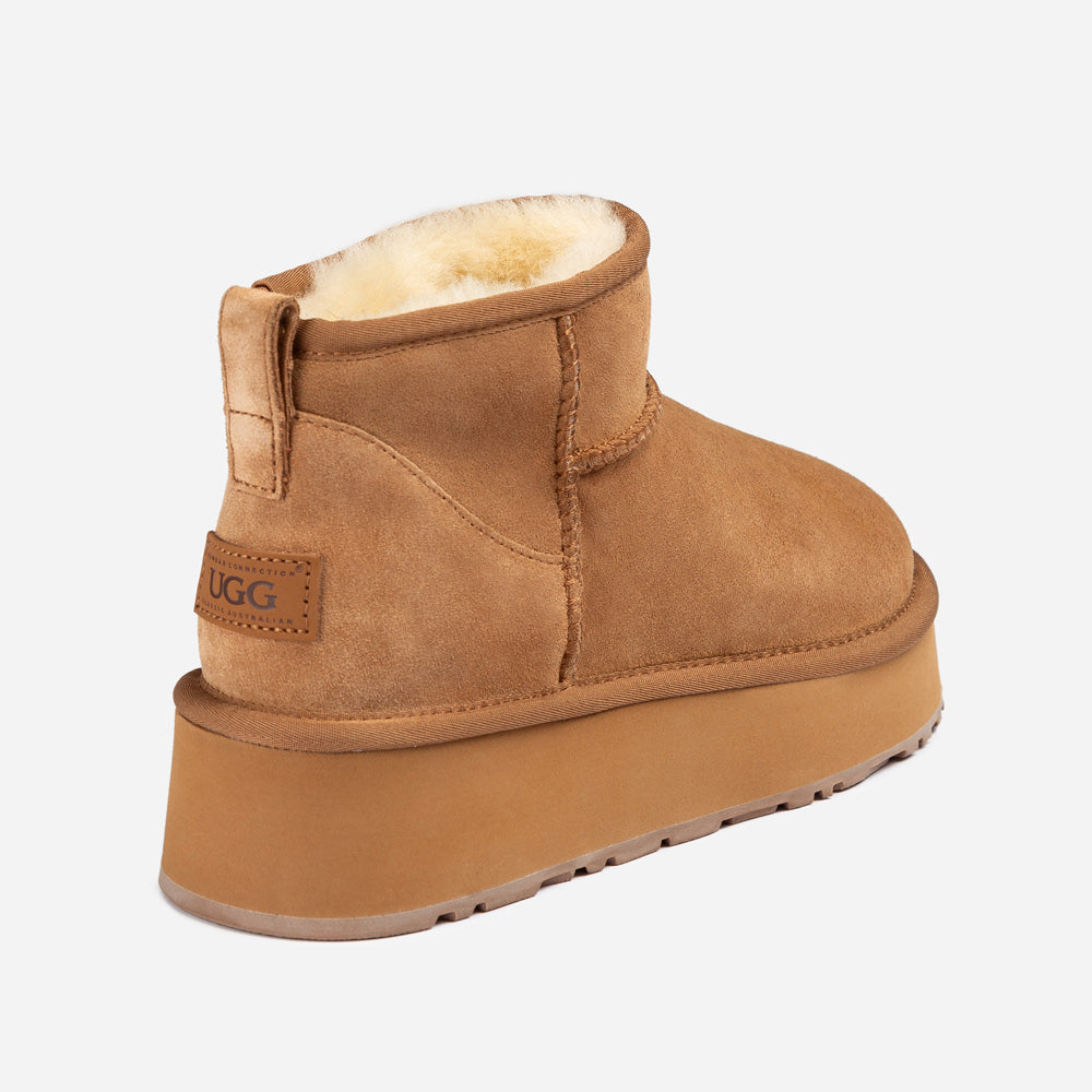 OZWEAR UGG Classic Ultra Platform Wild Cozy Boots (Water Resistant)