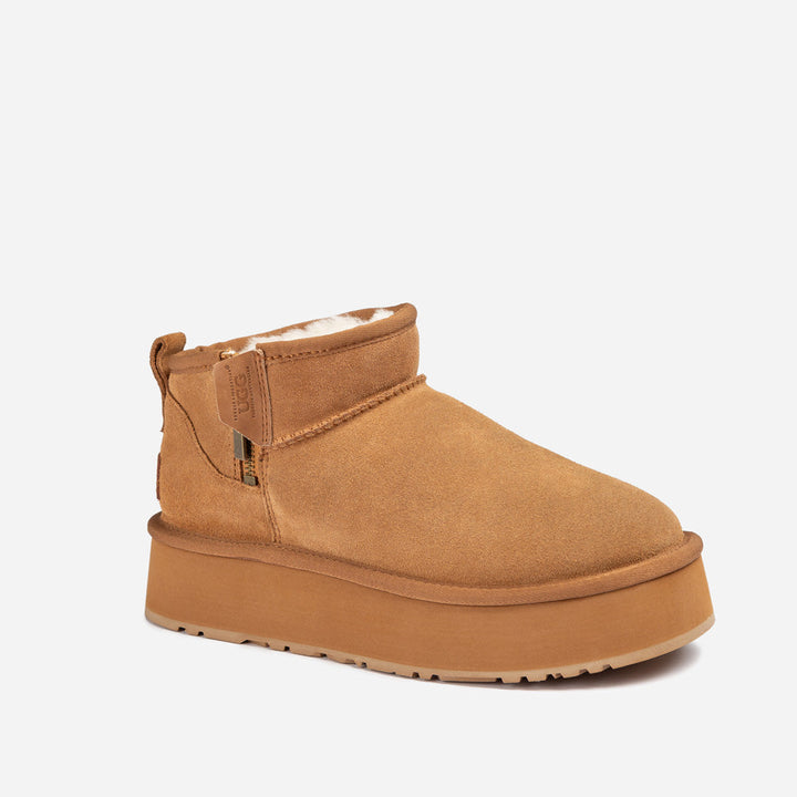 OZWEAR UGG Platform Beri Zipper Boots