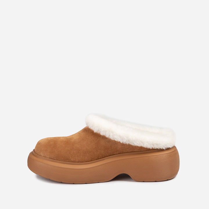 OZWEAR UGG Shearling Heights Clog