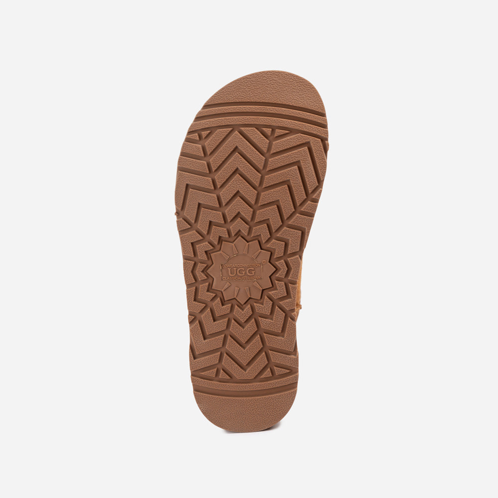 OZWEAR UGG Classic Mini Platform Wild Cozy Boots