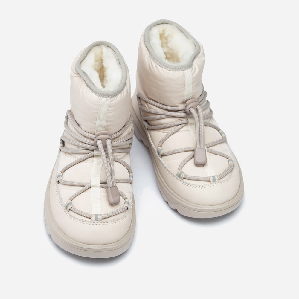 OZWEAR UGG Kids Down Lace-Up Snow Boots (Water Resistant)