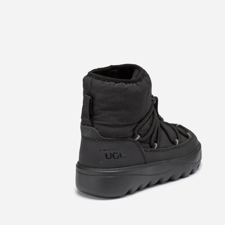 OZWEAR UGG Kids Down Lace-Up Snow Boots (Water Resistant)