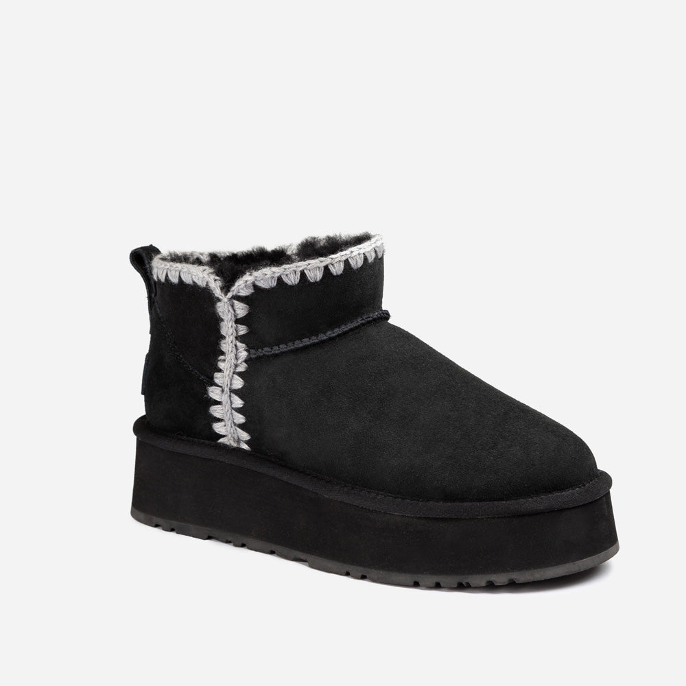 OZWEAR UGG Eskimo Platform Mini Boots