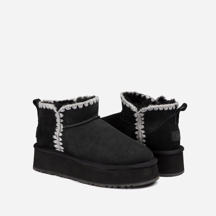 OZWEAR UGG Eskimo Platform Mini Boots