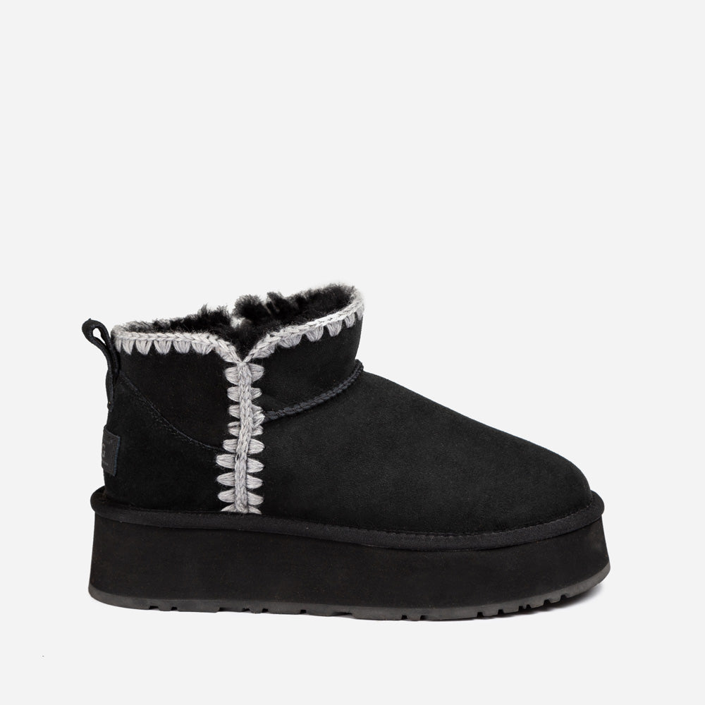 OZWEAR UGG Eskimo Platform Mini Boots