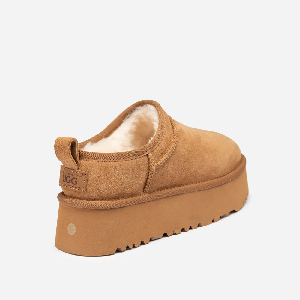OZWEAR UGG Platform Microflex Mini Boots