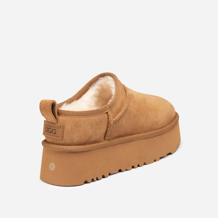 OZWEAR UGG Platform Microflex Mini Boots