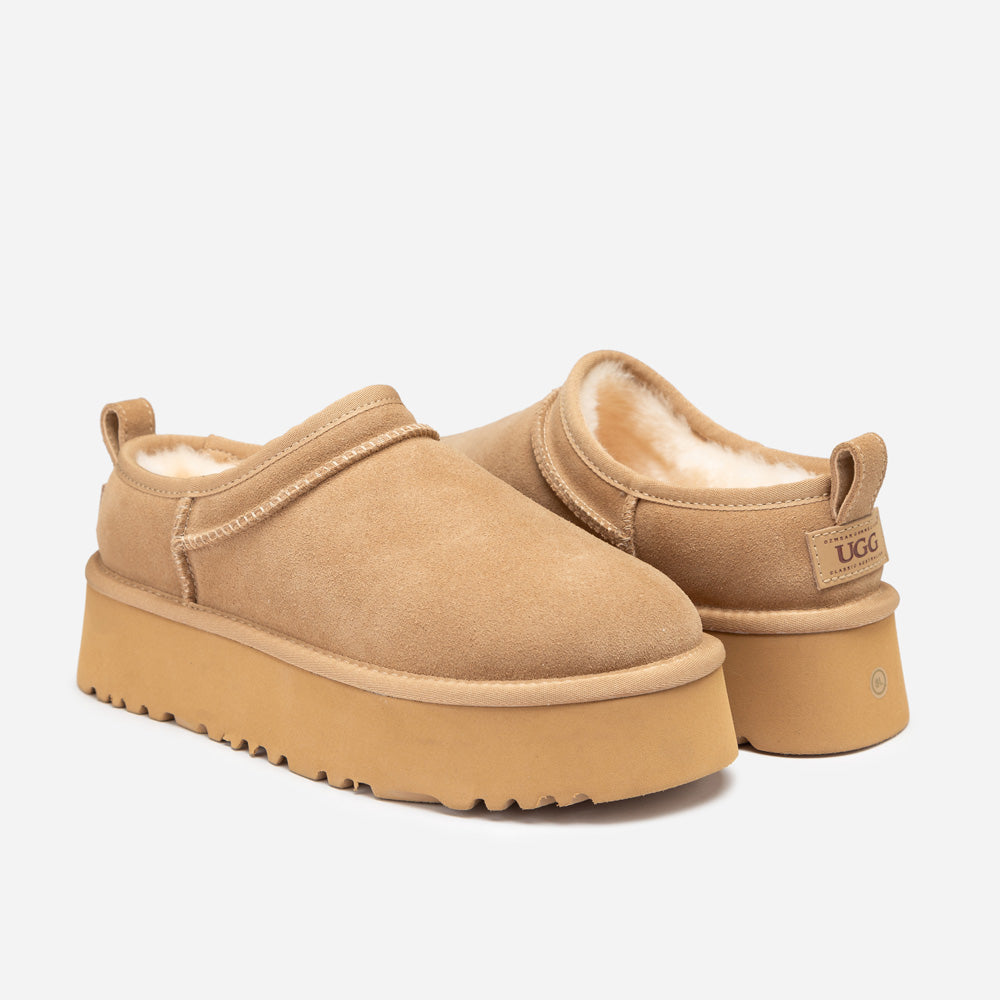 OZWEAR UGG Platform Microflex Mini Boots