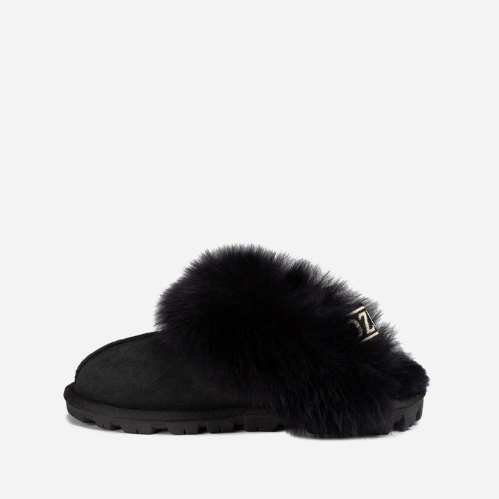 OZWEAR UGG Coquette Premium Esperanza Sheepskin Slipper (Elastic Backstrap) (Detachable Feature)