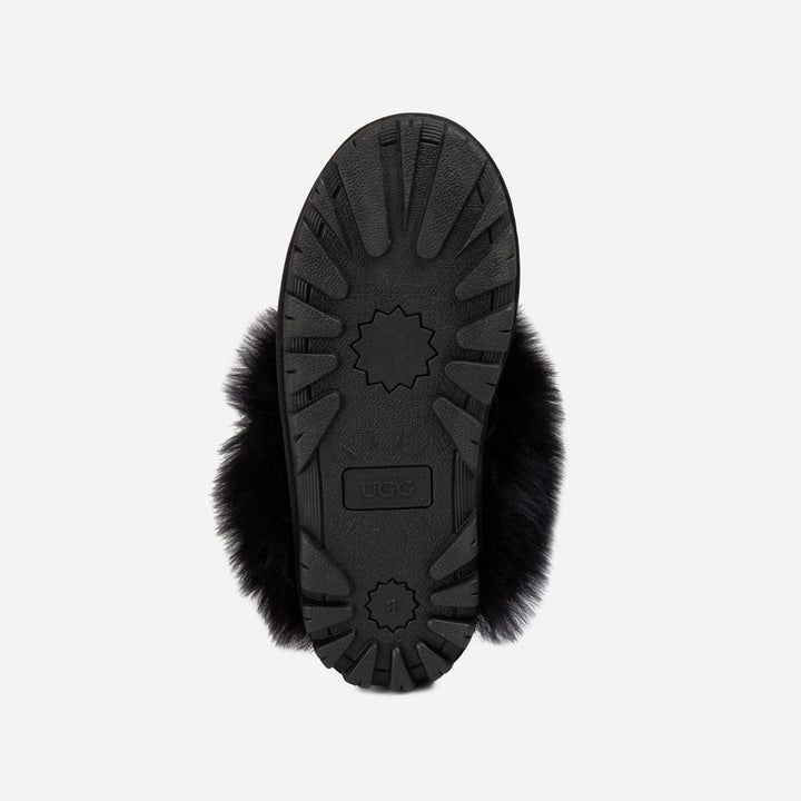 OZWEAR UGG Coquette Premium Esperanza Sheepskin Slipper (Elastic Backstrap) (Detachable Feature)