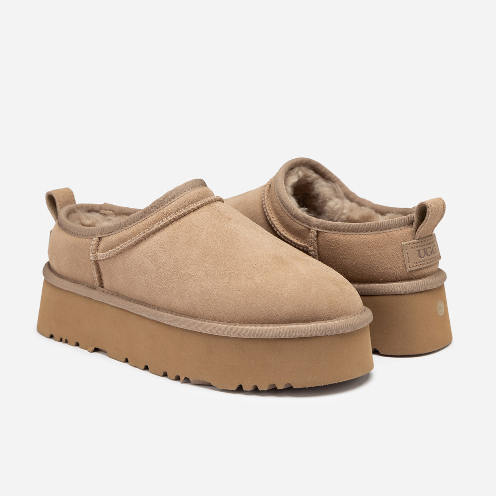 OZWEAR UGG Platform Microflex Mini Boots