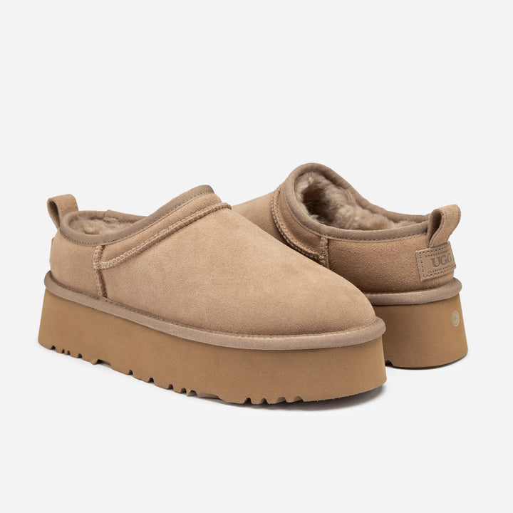 OZWEAR UGG Platform Microflex Mini Boots