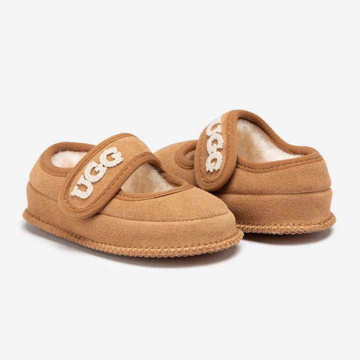 OZWEAR UGG Logo Baby Mary Jane