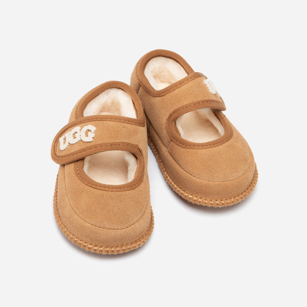 OZWEAR UGG Logo Baby Mary Jane