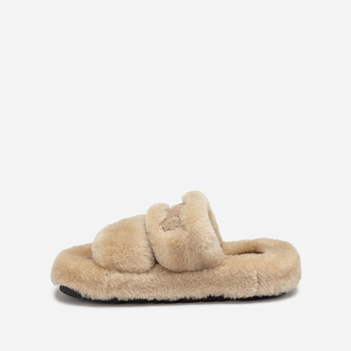 Ozwear Ugg Signature Shearling Slippers