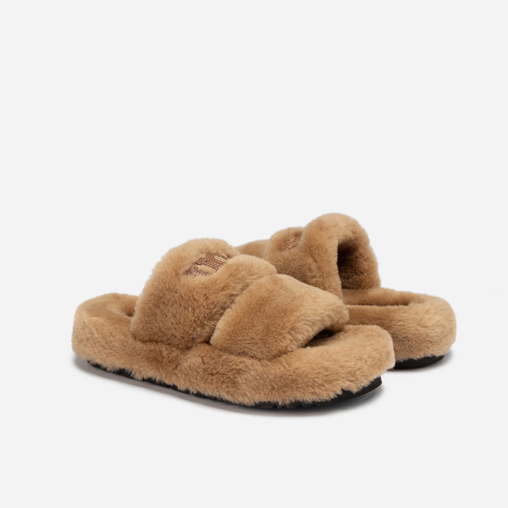 Ozwear Ugg Signature Shearling Slippers
